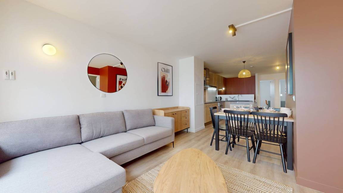 Noisy-le-Grand Resort | 100 m² Private room ∙ 1 bedroom ∙ 2 guests