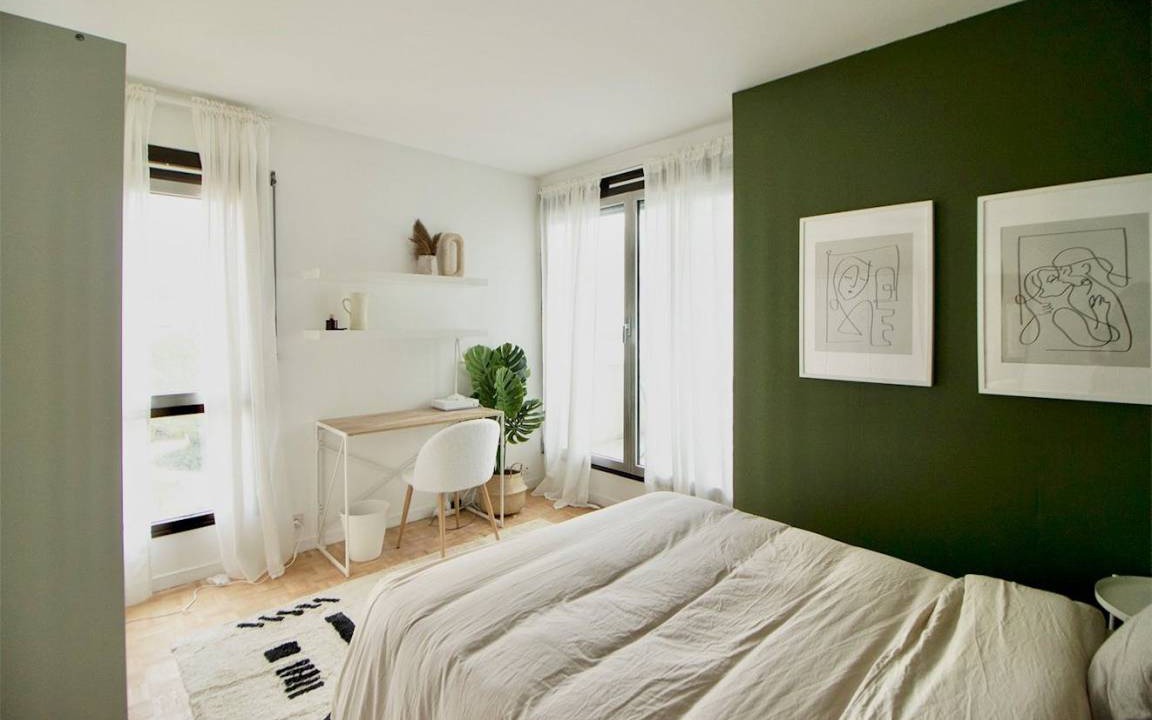 Puteaux Resort | 100 m² Private room ∙ 1 bedroom ∙ 5 guests