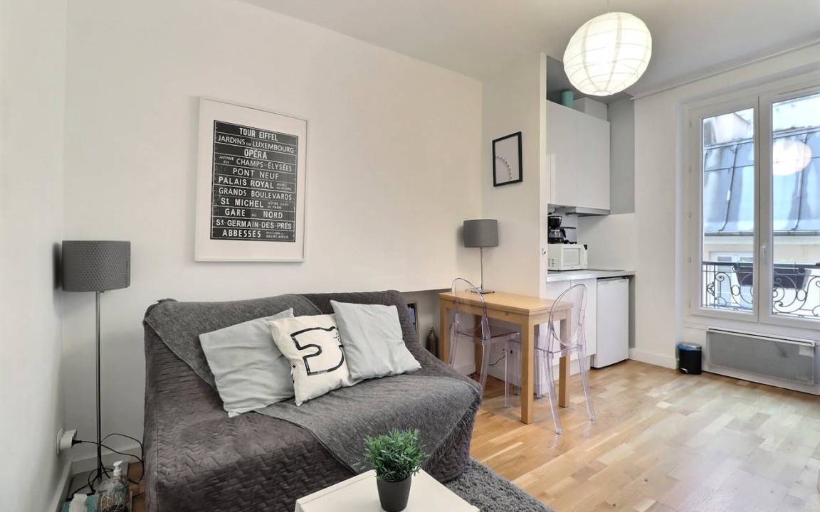 Quartier de la Folie-Mericourt Apartment | 14 m² Apartment ∙ 1 guest