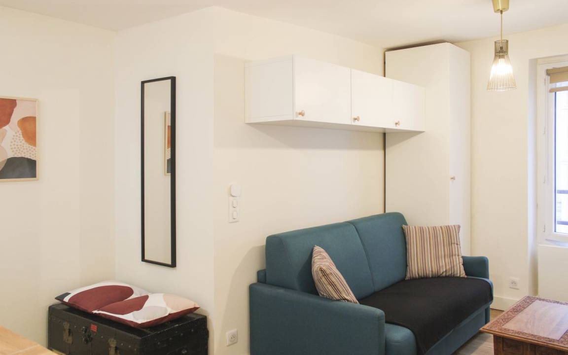 19th Arrondissement Apartment | 20 m² Studio flat ∙ 1 bedroom ∙ 2 guests