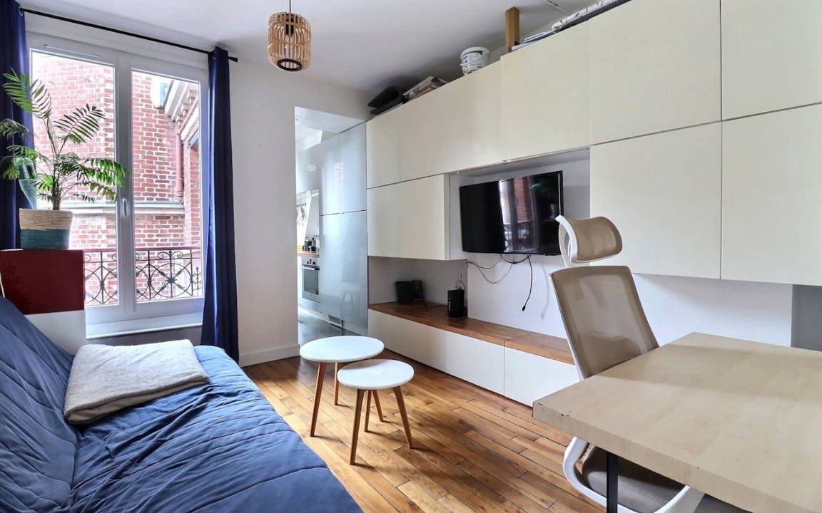 Quartier de la Folie-Mericourt Apartment | 33 m² Apartment ∙ 1 bedroom ∙ 2 guests