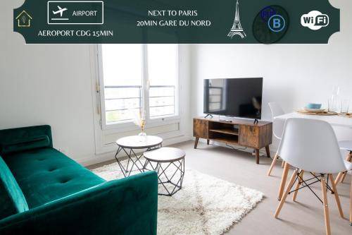 Aulnay-sous-Bois Apartment | 35 m² Apartment ∙ 1 bedroom ∙ 2 guests