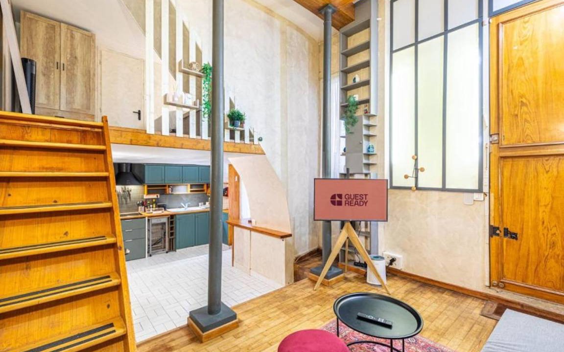 Quartier de la Folie-Mericourt Apartment | 36 m² Apartment ∙ 1 bedroom ∙ 2 guests