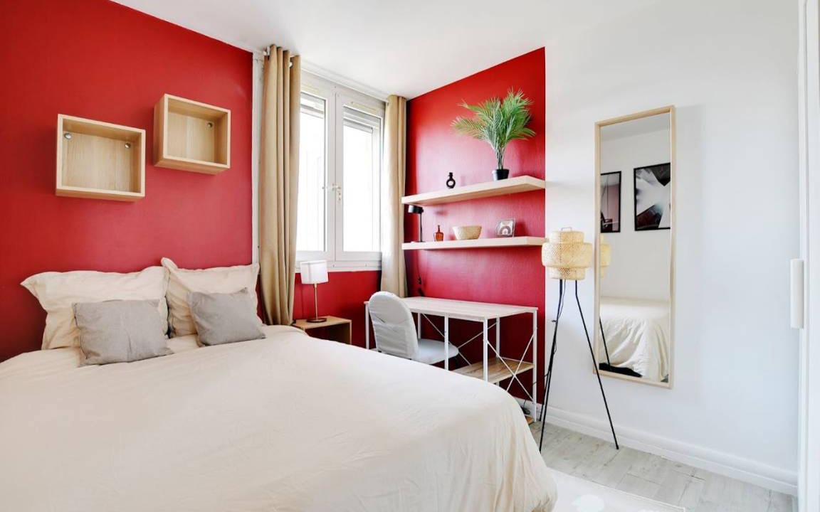 Le Kremlin-Bicetre Resort | 80 m² Private room ∙ 1 bedroom ∙ 5 guests
