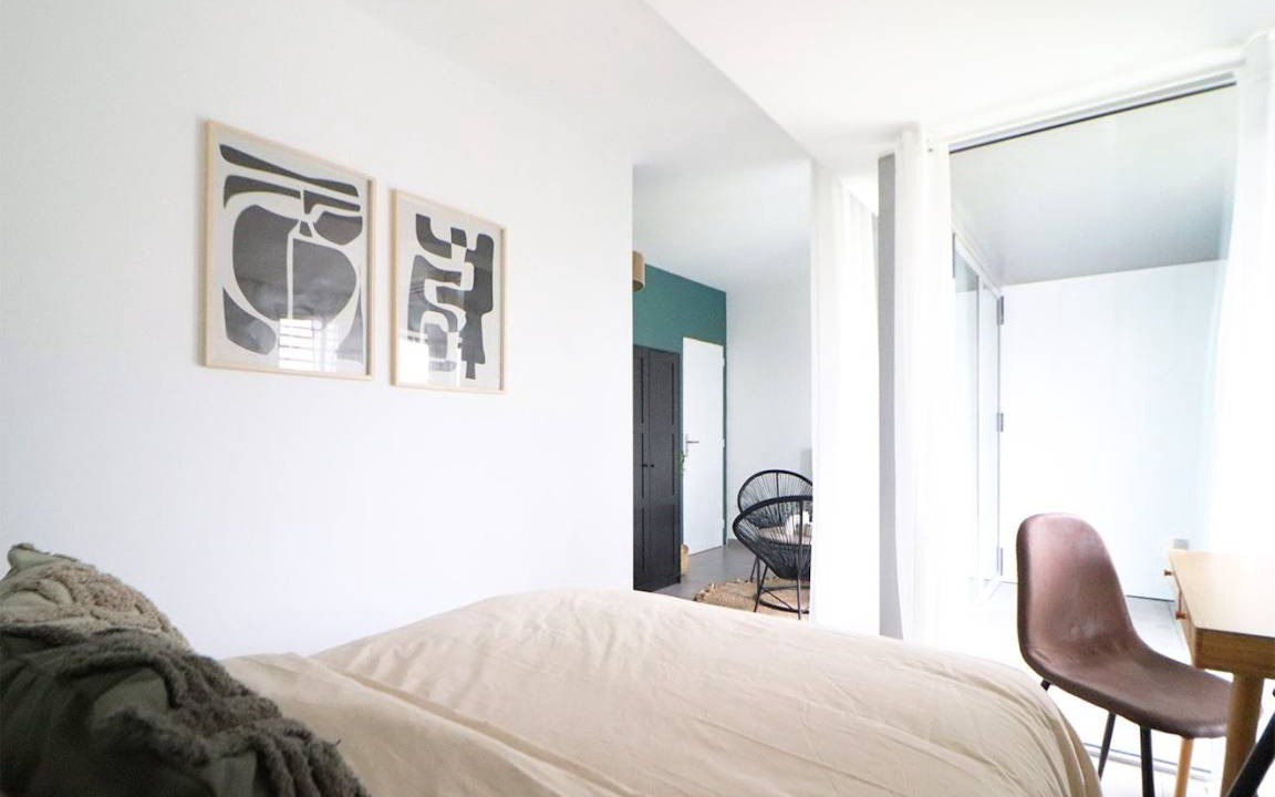 Quartier du Pont-de-Flandre Resort | 87 m² Private room ∙ 1 bedroom ∙ 4 guests