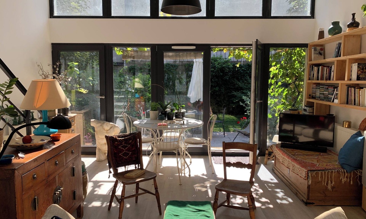 Louis Bertrand-Mirabeau-Semard Condo | Appartement Comme une Maison Avec Jardin aux Portes de Paris, Proche du Métro