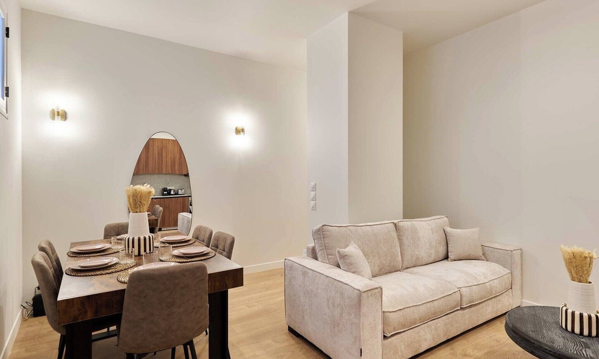 Amerique Apartment | Elegant Apartment AC – Buttes-Chaumont