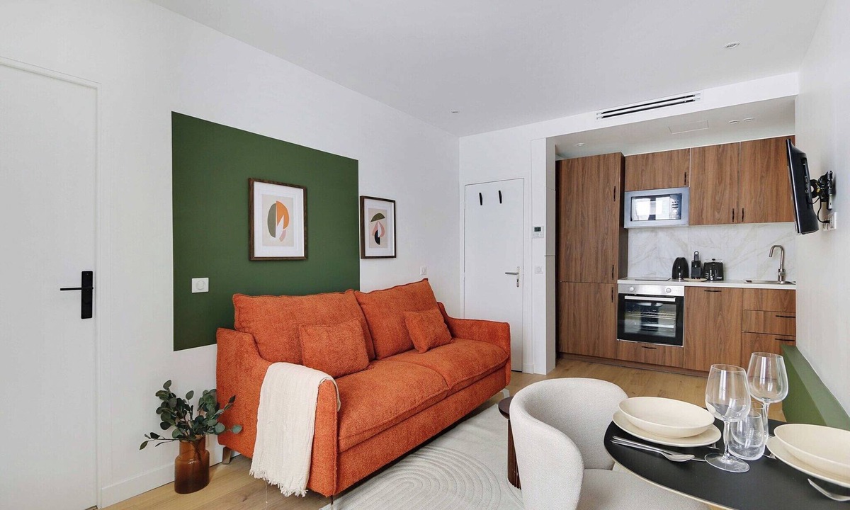Clignancourt Apartment | Modern studio with AC - 2P- Sacré-Cœur