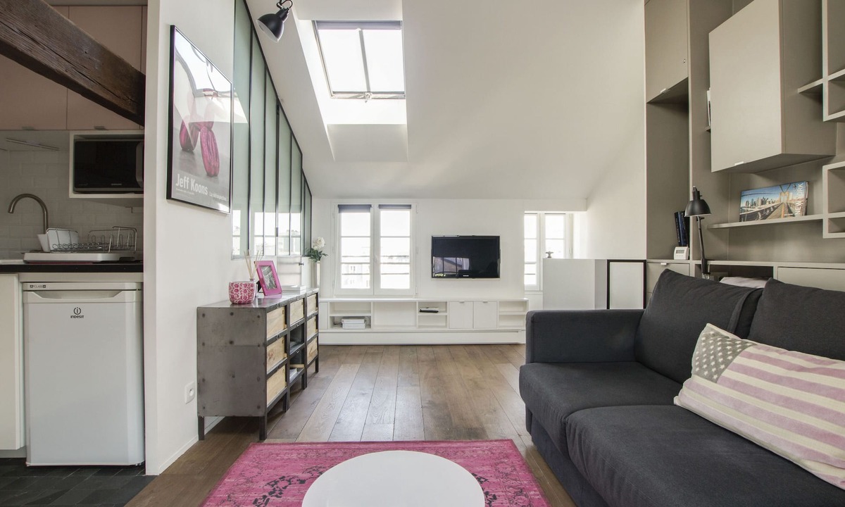 Quartier Sainte-Avoye Apartment | Nice studio Paris, Marais - Beaubourg - Rambuteau