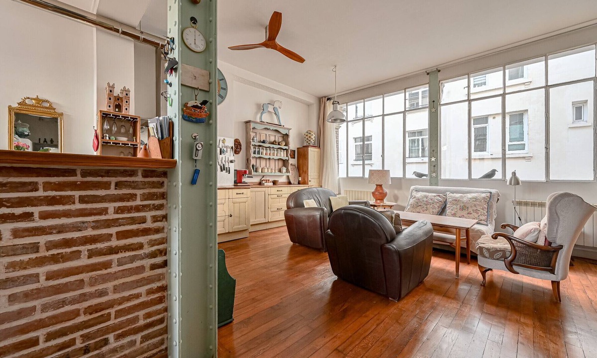 Quartier de la Folie-Mericourt Apartment | Oberkampf Malte - 2 BDR
