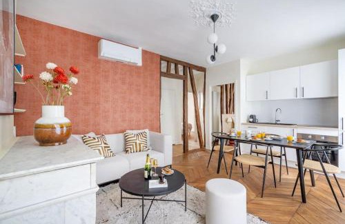 Faubourg-du-Roule Apartment | 1#Two Bedrooms#Champs Elysées#Arc de Triomphe#AC