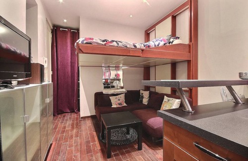 Quartier de la Folie-Mericourt Apartment | 18 m² Apartment ∙ 2 guests