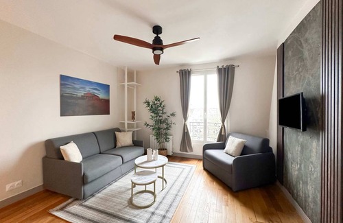 Butte-aux-Cailles Apartment | 38 m² Apartment ∙ 1 bedroom ∙ 5 guests
