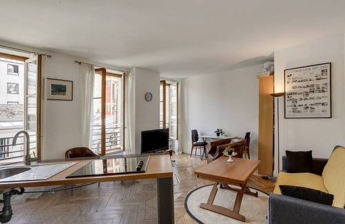 Quartier de la Folie-Mericourt Apartment | 42 m² Apartment ∙ 1 bedroom ∙ 2 guests