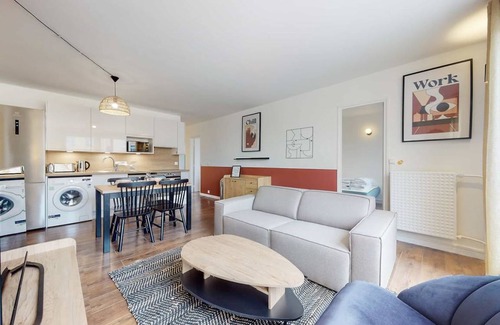 Asnieres-sur-Seine Resort | 80 m² Private room ∙ 1 bedroom ∙ 2 guests