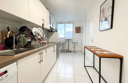 Croix des Meches Resort | 80 m² Private room ∙ 1 bedroom ∙ 1 guest