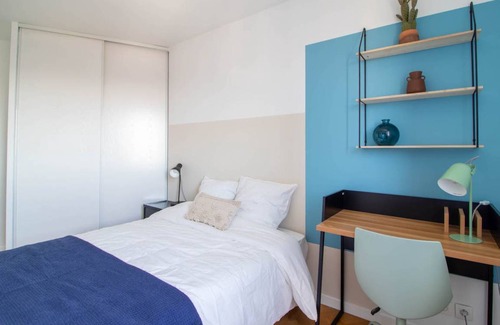 Saint-Denis Resort | 84 m² Private room ∙ 1 bedroom ∙ 4 guests