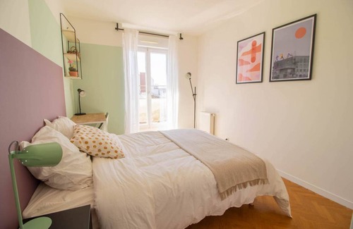 Saint-Denis Resort | 90 m² Private room ∙ 1 bedroom ∙ 4 guests