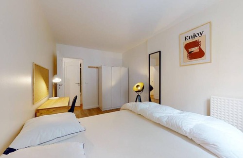 Asnieres-sur-Seine Resort | 95 m² Private room ∙ 1 bedroom ∙ 2 guests