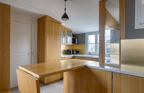 Sorbonne Apartment | Blueground | Sorbonne, balcony, a/c & great view