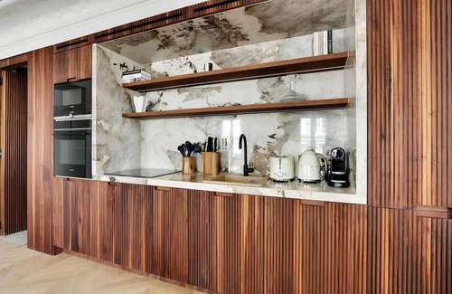 Madeleine Apartment | Haute Couture Living on La-Madeleine with daily maid service &a Private terrace