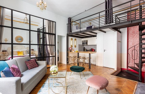 Les Halles Apartment | Merveil - Luxury Suite - Louvre - Aboukir I