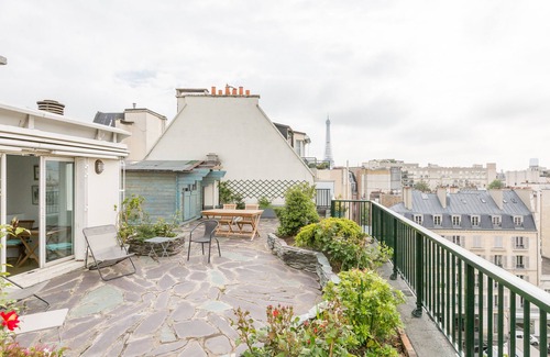 Passy Apartment | Views from the Botanical Rooftop, by Veeve