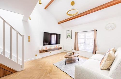 Quartier Sainte-Avoye Apartment | 155#Suite luxueuse#Etienne Marcel#Châtelet#Paris 3