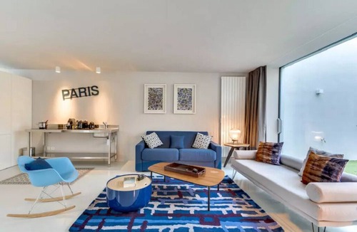 Plaisance Apartment | 160M2 QUAINT PARISIAN RETREAT WITH A PRIVATE TERRACE-SKYLIT HOME PORT D'ORLEANS