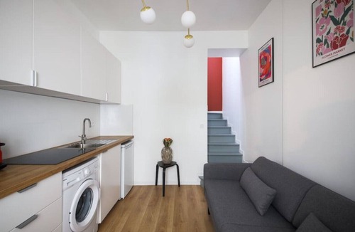 15th Arrondissement Apartment | 4#Duplex 2 Pers#Paris 15#Commerce#AC