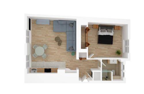 Silly-Gallieni Apartment | 40 m² Apartment ∙ 1 bedroom ∙ 2 guests