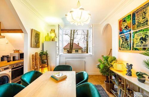 Meudon Apartment | Art & Curiosity Cabinet Style Appartement with Paris view, Villa des Ammonites