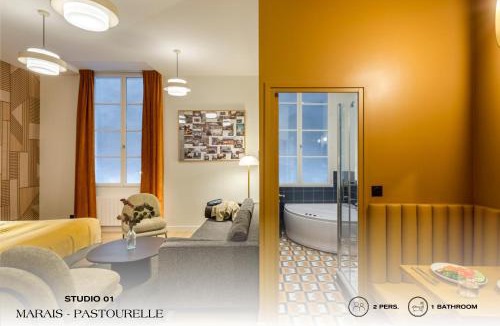 3rd Arrondissement Apartment | Beauquartier - Marais, Pastourelle