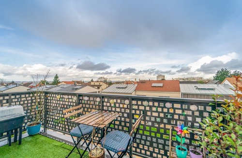 Noisy-le-Grand Apartment | Blue Jungle - A 20min de Disneyland