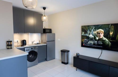 Bussy-Saint-Georges Apartment | Charmant studio en résidence avec parking