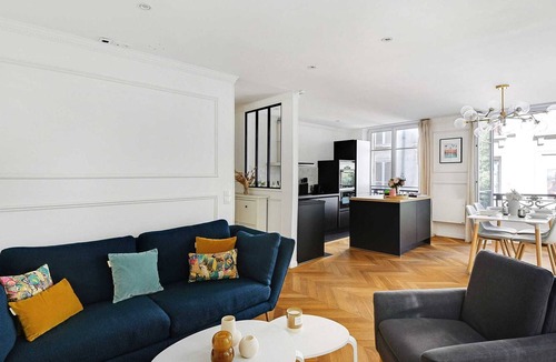 Enfants-Rouges Apartment | Charming apartment - Saintonge/Le Marais - Mobility lease