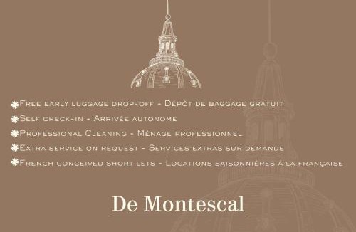 Notre-Dame-des-Champs Apartment | De Montescal - SPA Tub and AC Cosy apartment a prime location 40m2