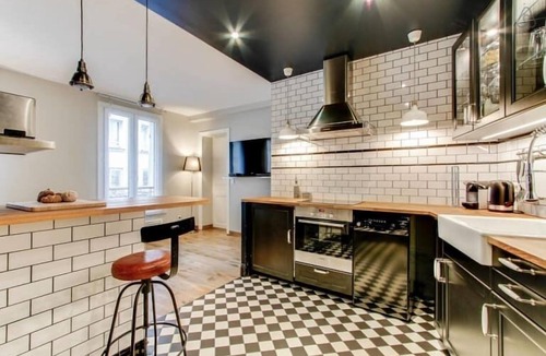 Quartier de la Roquette Apartment | Designer Flat with AC in Bastille - Opéra