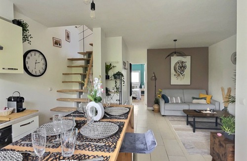 La Redoute-Le Fort Apartment | Duplex 3 bedrooms, 2 bathrooms, Harmonious Fontenay sous Bois near Paris