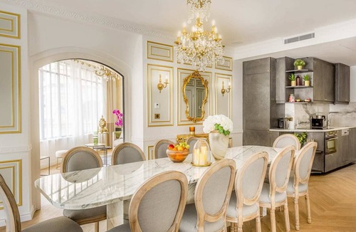 Palais-Royal Apartment | Elegant Historic 6Bdr/5Bth Apartment with Louvre View
