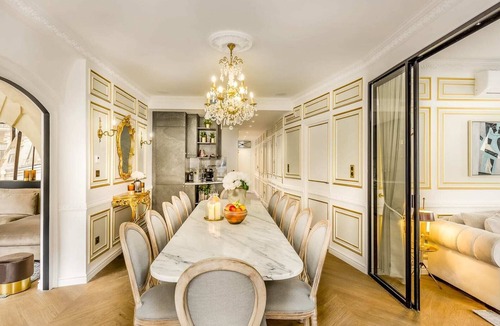 Palais-Royal Apartment | Elegant Historic 6Bdr/5Bth Apartment with Louvre View
