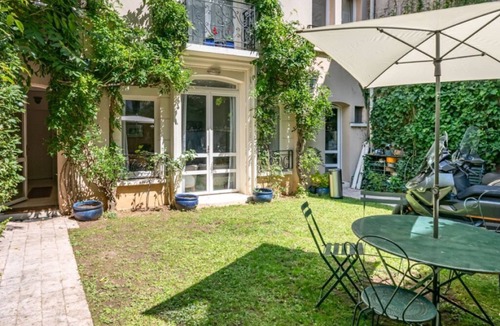 Butte-aux-Cailles Apartment | Gilded Garden Splendour, by Veeve