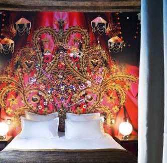 3rd Arrondissement Hotel | Hôtel du Petit Moulin, Haute Couture hotel by Lacroix