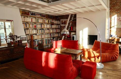 Quartier de la Folie-Mericourt Apartment | Loft style condo 4 people in central and trendy Paris