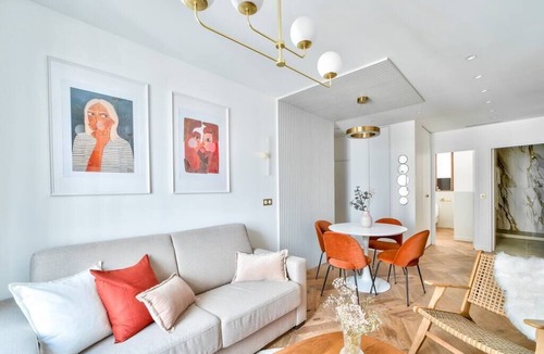 Quartier du Faubourg-Montmartre Apartment | Luxurious apartment with air conditioning