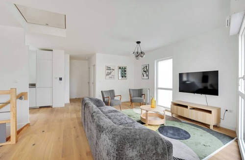 Le Bois Porte de Nogent Apartment | Nice Duplex with Rooftop -3BD/6P- Nogent-sur-Marne