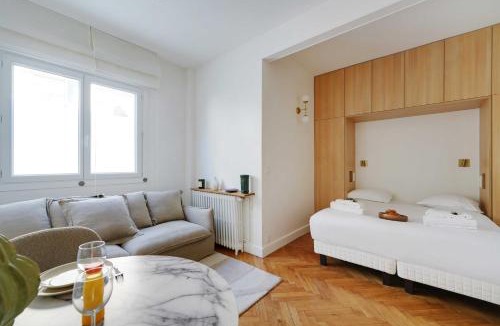 L'Europe Apartment | Peaceful Chic Studio - 2P - Parc Monceau