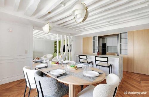 Quartier de la Place-Vendome Apartment | Wonderful apartment 3bedr Saint Honoré