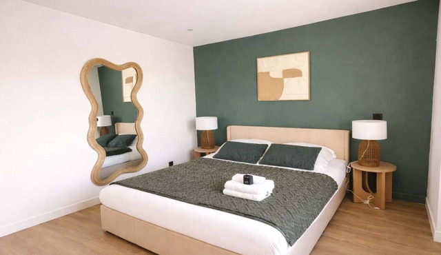 Charmant appartement a Aubervilliers, 4 personnes