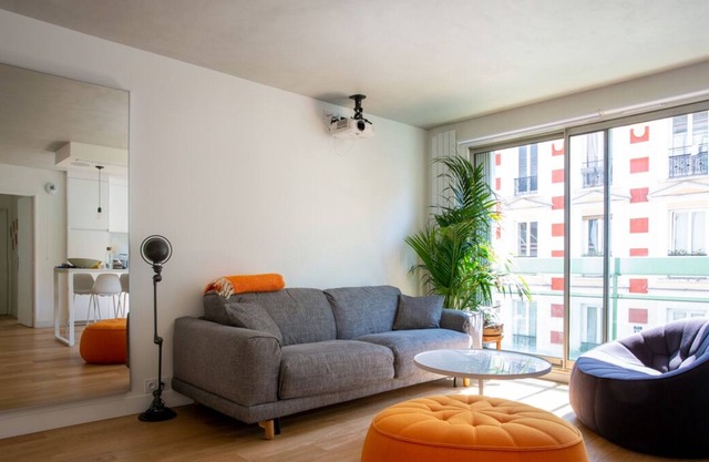 Bright modern apartment Jourdain / Buttes Chaumont